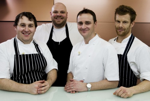 Phil Thompson. Tom Kerridge, Jason Atherton and Tom Aikens Phil Thompson. Tom Kerridge, Jason Atherton and Tom Aikens